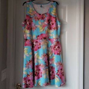 AGNES & DORA FISHER DRESS, 2XL, NWT